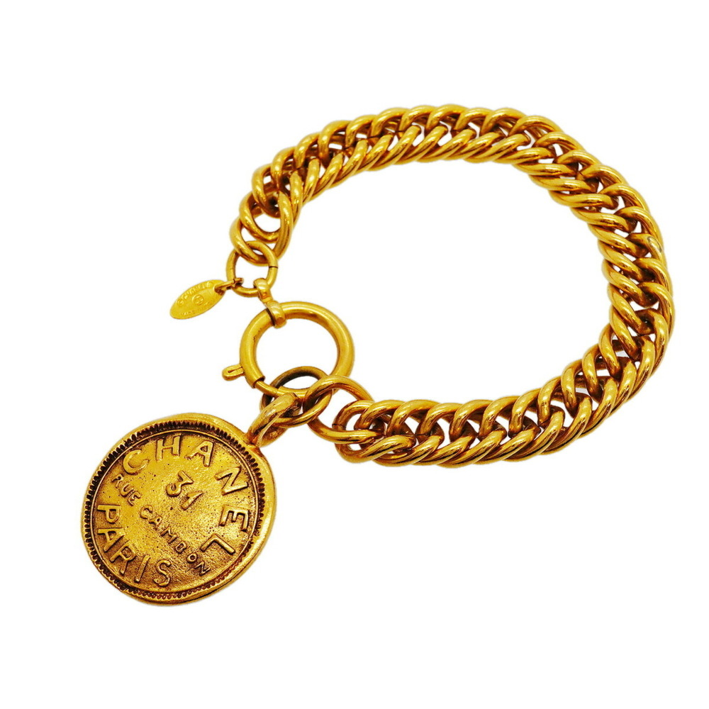CHANEL Gold Charm Bracelet